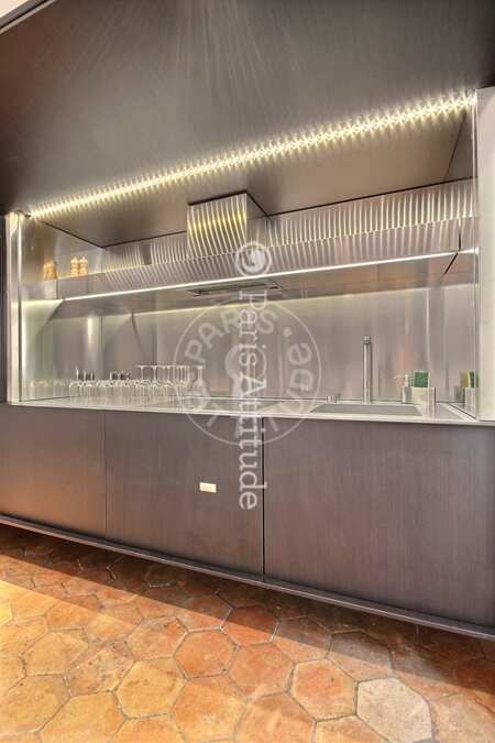 Kitchen Furnished house - 90m²  - 2 bedrooms - Ecole Militaire / Unesco / Duroc - Paris