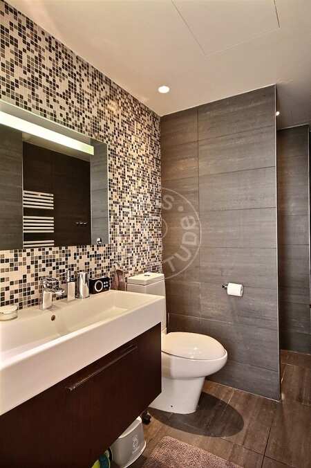 Bagno Appartamento arredato - 50m²  - 1 locale - Victor Hugo - Parigi