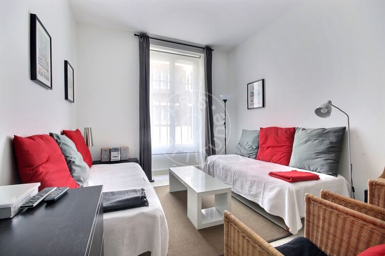 Living room - Furnished studio - Paris 75014 - 11525