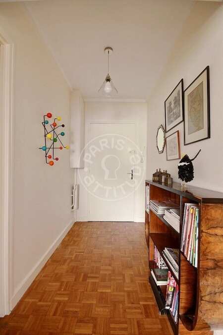 Entrée Appartement meublé - 45m²  - 1 chambre - Parc André Citroën - Paris