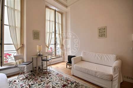 Salón Estudio amueblado - 26m²  - Montorgueil - París