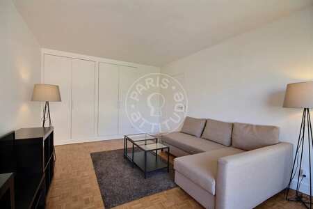 Salon Studio meublé - 32m²  - Daumesnil - Paris