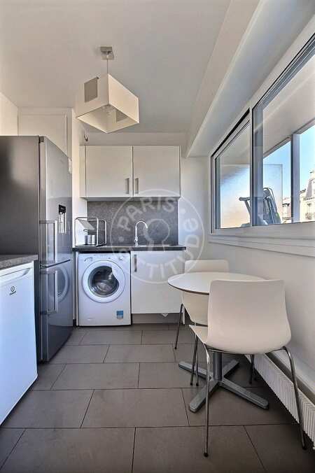 Cuisine Studio meublé - 32m²  - Daumesnil - Paris