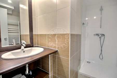 Bagno Appartamento arredato - 46m²  - 1 locale - Châtelet - Parigi