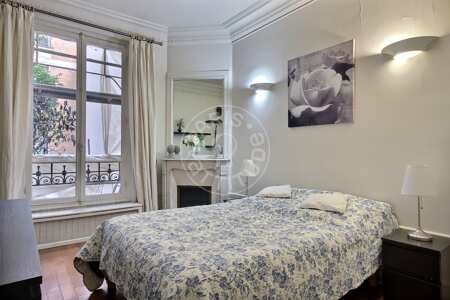 Schlafzimmer Möblierte wohnung - 76m²  - 2 Zimmer - Denfert Rochereau - Paris