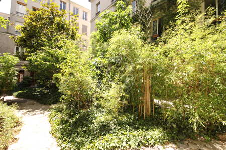Jardin Studio meublé - 22m²  - Charonne - Paris