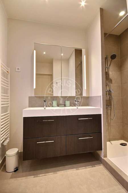 Badezimmer Möblierte wohnung - 40m²  - 1 Zimmer - Montorgueil - Paris