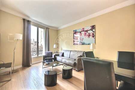 Sala Apartamento mobilado - 60m²  - 2 quartos - Montparnasse - Paris