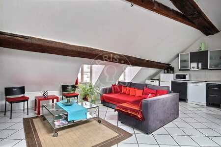 Salotto Appartamento arredato - 50m²  - 1 locale - Saint-Germain - Parigi