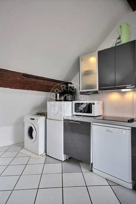 Cucina Appartamento arredato - 50m²  - 1 locale - Saint-Germain - Parigi