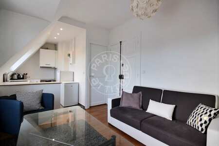 Wohnzimmer Möblierte wohnung - 35m²  - 1 Zimmer - Miromesnil - Paris