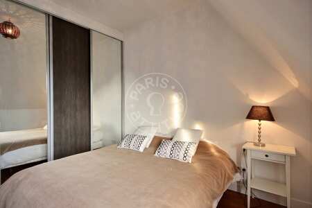Schlafzimmer Möblierte wohnung - 35m²  - 1 Zimmer - Miromesnil - Paris