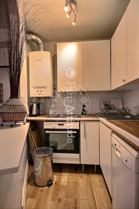 Cuisine Appartement meublé - 35m²  - 1 chambre - Pasteur - Paris