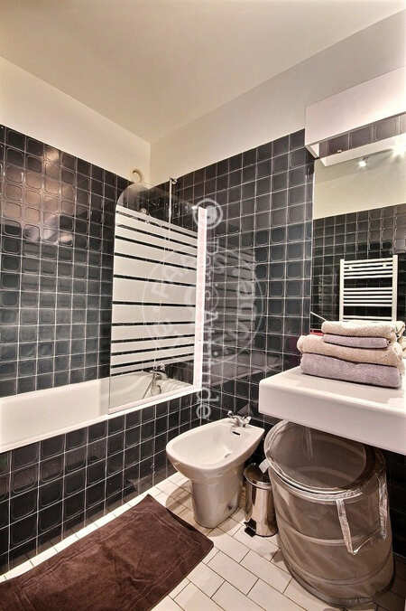 Casa de banho Apartamento mobilado - 42m²  - 1 quarto - Place des Vosges - Paris