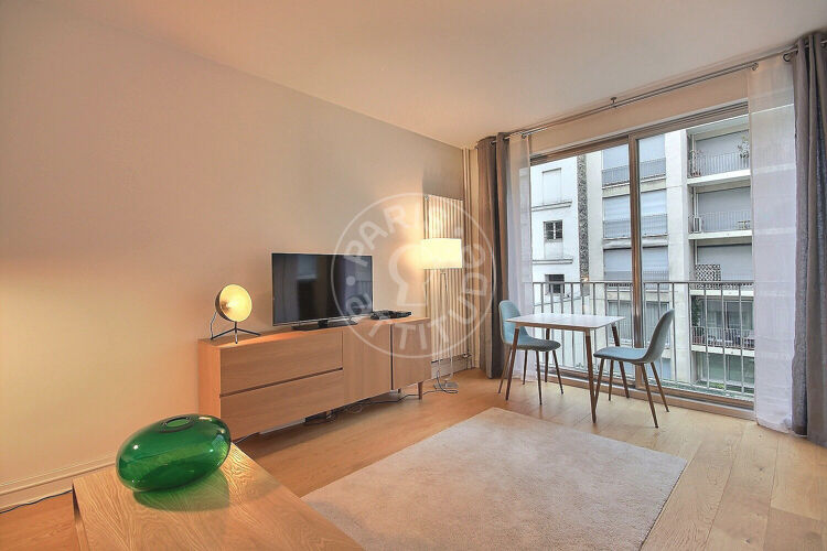 Living room - Furnished studio - Paris 75016 - 11647