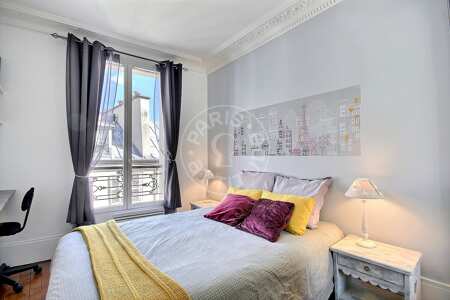 Quarto Apartamento mobilado - 27m²  - 1 quarto - Batignolles - Paris