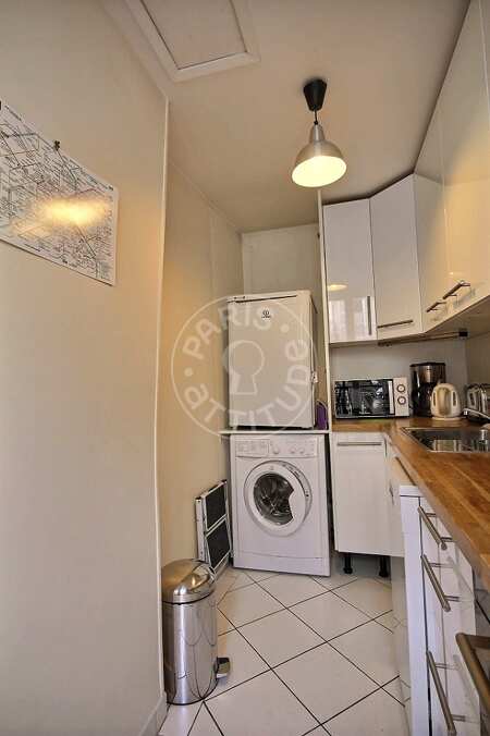 Cuisine Appartement meublé - 50m²  - 1 chambre - Saint-Paul - Paris