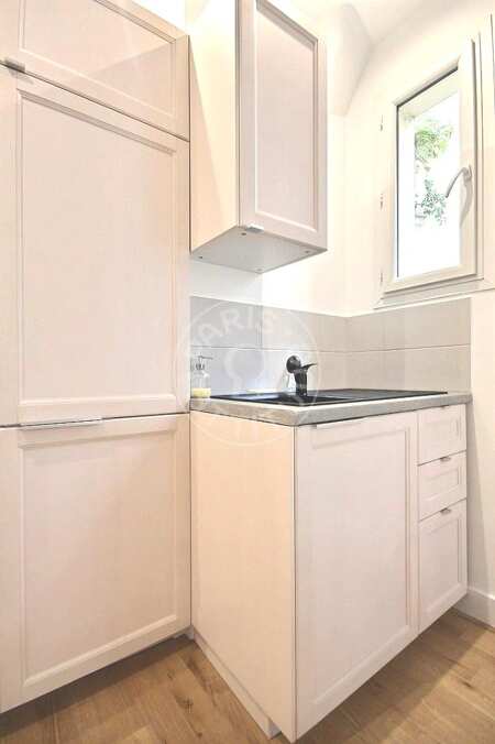 Cozinha Apartamento mobilado - 38m²  - 1 quarto - Montparnasse - Paris