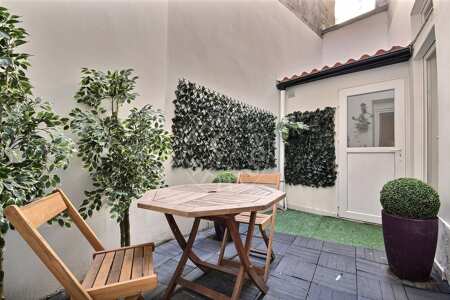 Terrazzo Appartamento arredato - 39m²  - 1 locale - Canal Saint-Martin - Parigi