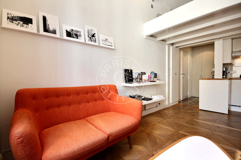 Furnished studio alcove - Paris 75002 - 11684