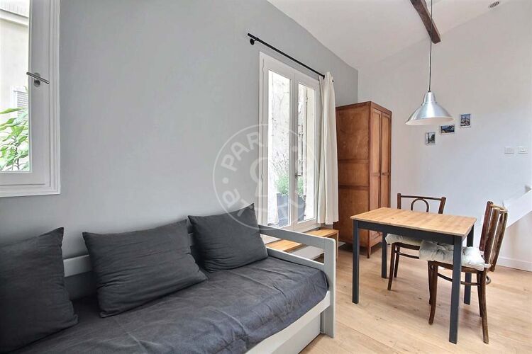 Salon - Studio meublé - Paris 75009 - 11709
