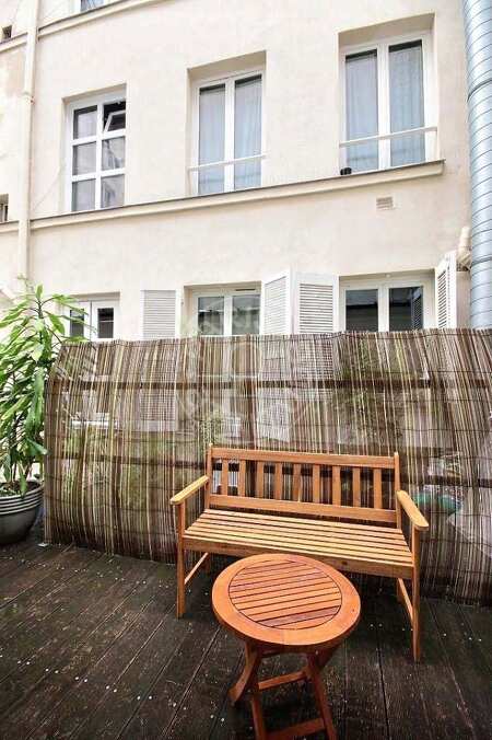 Varanda Quitinete mobilado - 15m²  - Poissonnière - Paris