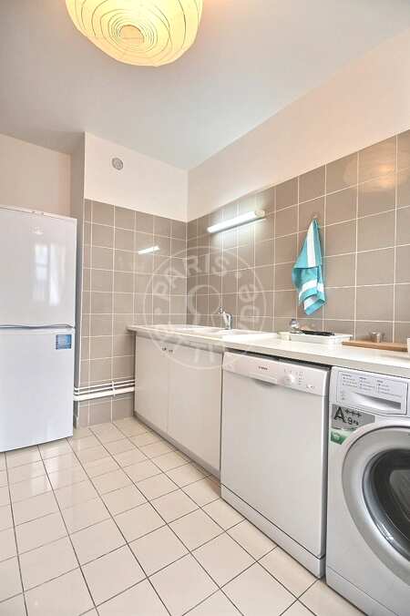 Cocina Piso amueblado - 60m²  - 1 dormitorio - Ecole Militaire / Unesco / Duroc - París