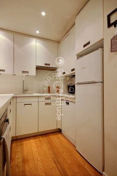 Cuisine Appartement meublé - 118m²  - 2 chambres - Saint-Germain - Paris