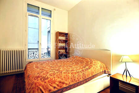 Chambre Appartement meublé - 118m²  - 2 chambres - Saint-Germain - Paris