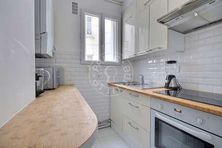 Cucina Appartamento arredato - 42m²  - 1 locale - Auteuil - Parigi