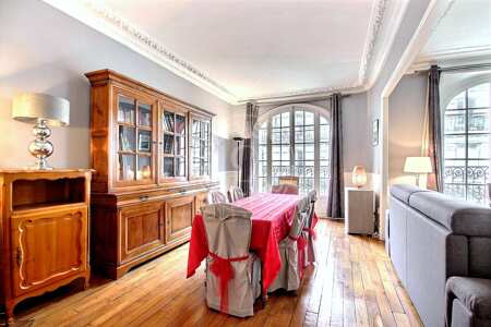Sala da pranzo Appartamento arredato - 80m²  - 2 locali - Montmartre / Place des Abbesses - Parigi