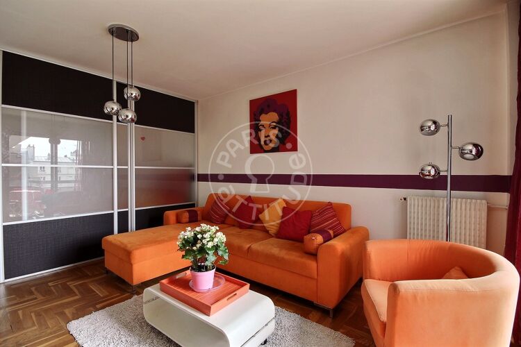 Salon - Studio alcove meublé - Paris 75011 - 11796