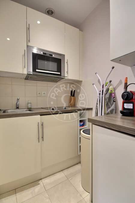 Cozinha Quitinete mobilado - 32m²  - Champs-Elysées - Paris