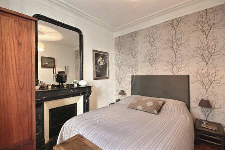 Camera da letto Appartamento arredato - 63m²  - 2 locali - Saint-Lazare - Parigi