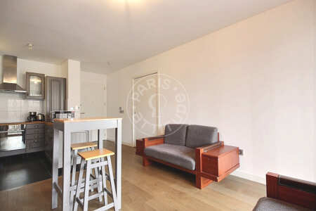 Wohnzimmer Möblierte wohnung - 43m²  - 1 Zimmer - Batignolles - Paris