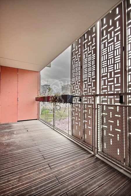 Terrasse Möblierte wohnung - 43m²  - 1 Zimmer - Batignolles - Paris