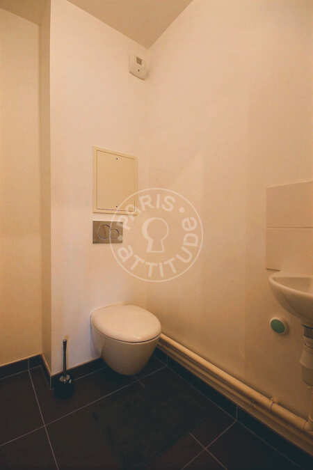 WC Möblierte wohnung - 43m²  - 1 Zimmer - Batignolles - Paris