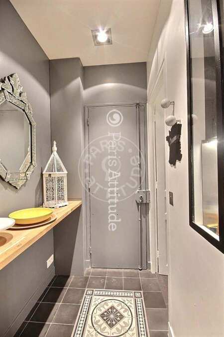 Entrance Furnished studio - 24m²  - Maison de la Radio - Paris