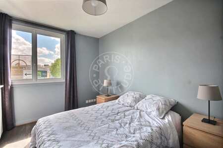 Dormitorio Piso amueblado - 42m²  - 1 dormitorio - Porte de Versailles - París