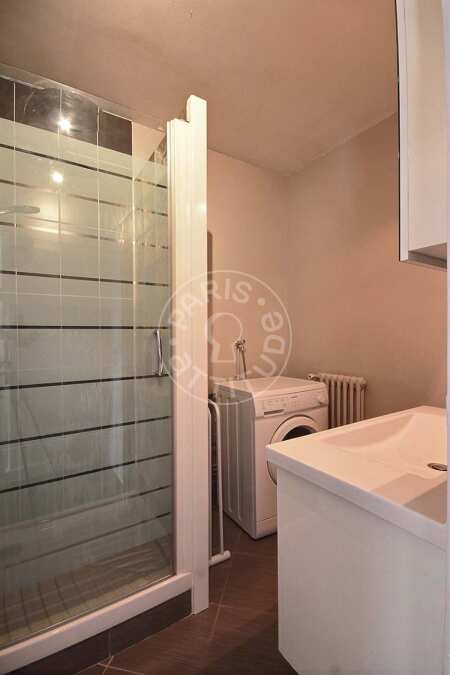 Baño Piso amueblado - 42m²  - 1 dormitorio - Porte de Versailles - París