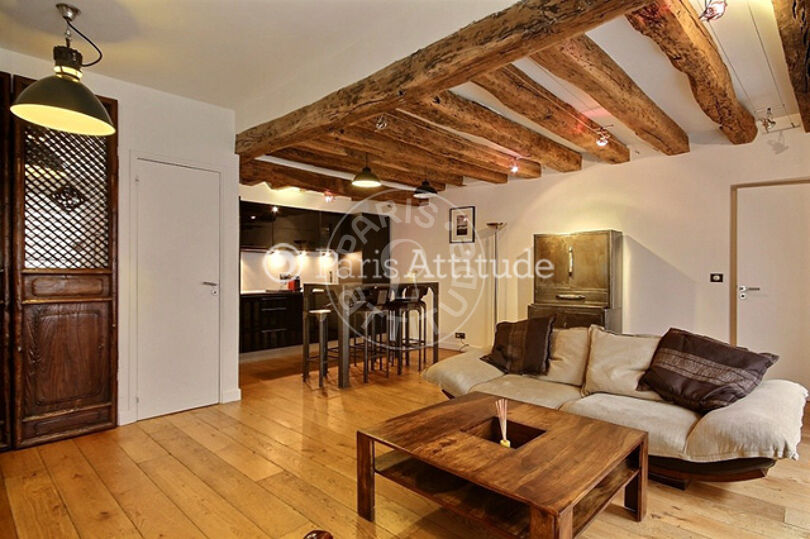 2 chambres meublé - Paris 75004 - 11859