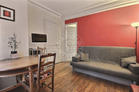Salotto Appartamento arredato - 27m²  - 1 locale - Montmartre / Place des Abbesses - Parigi