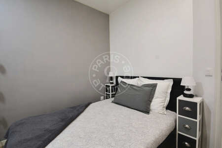 Chambre Appartement meublé - 26m²  - 1 chambre - Jasmin / Mozart - Paris