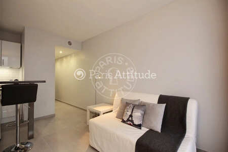 Sala Quitinete mobilado - 19m²  - Bir-Hakeim - Paris