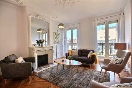 Sala Apartamento mobilado - 81m²  - 2 quartos - Miromesnil - Paris