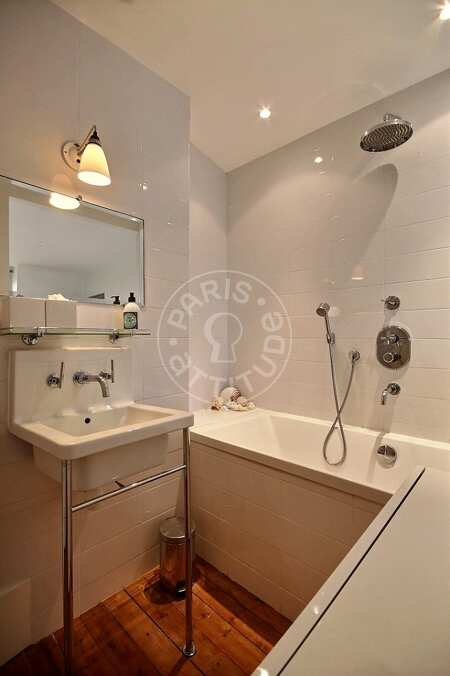 Casa de banho Apartamento mobilado - 40m² - 1 quarto - Châtelet - Paris