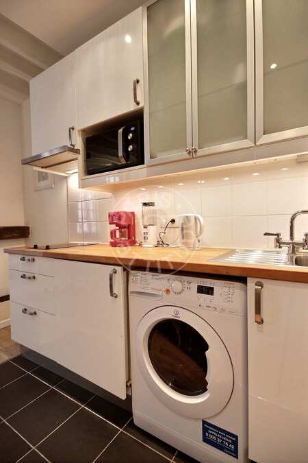 Küche Möblierte studio - 22m²  - Ecole Militaire / Unesco / Duroc - Paris