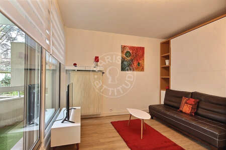 Living room Furnished studio - 22m²  - Daumesnil - Paris