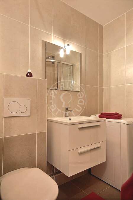 Bathroom Furnished studio - 22m²  - Daumesnil - Paris