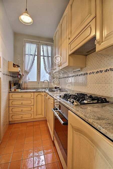 Cuisine Appartement meublé - 80m²  - 2 chambres - Saint-Lazare - Paris